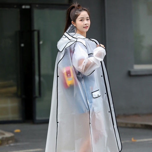 Áo Mưa Trong Suốt Chống Thấm Nước Thời Trang Cho Nam Và Nữ