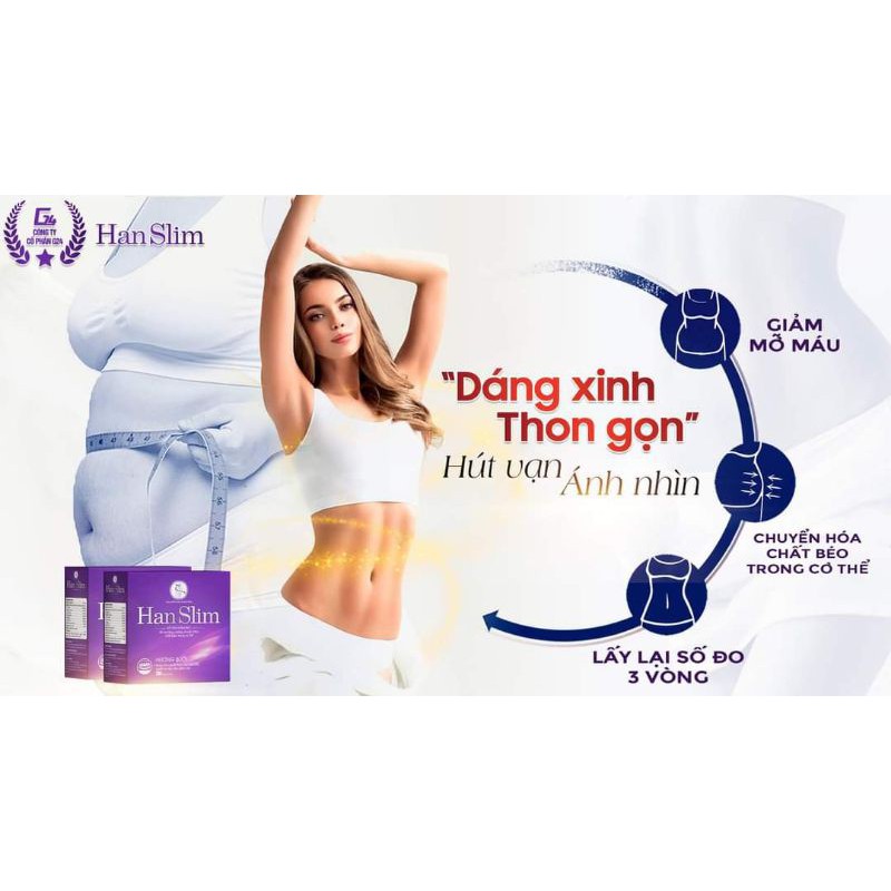 *Freeship*GIẢM CÂN HANSLIM TINH CHẤT BƯỞI EO THON, DÁNG ĐẸP