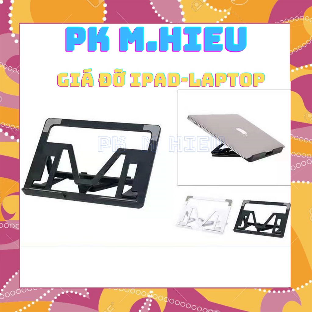 Giá đỡ LAPTOP, MACBOOK, IPAD S156 bằng nhựa ABS có thể điều chỉnh được độ cao, đế tản nhiệt laptop