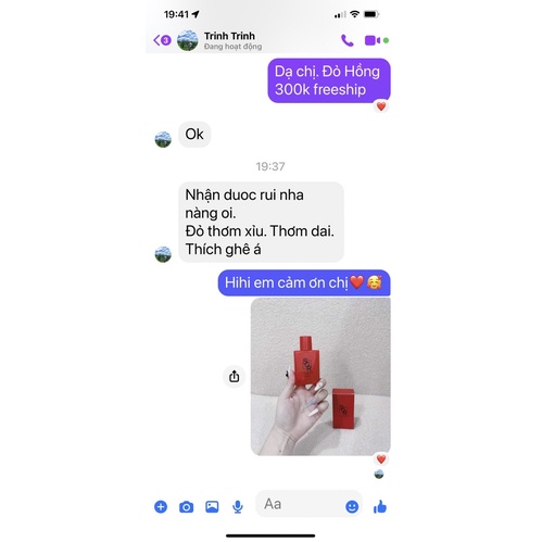 Nước hoa Dubai Đỏ - Phiên bản hoa hồng mùa đông