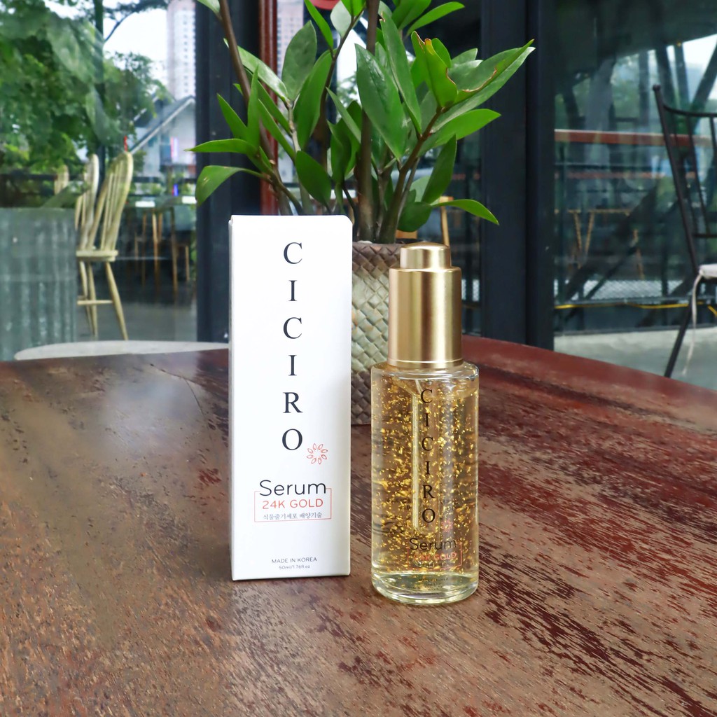 Tinh chất dưỡng da vàng 24k Ciciro Hàn Quốc - Serum 24k Gold Ciciro