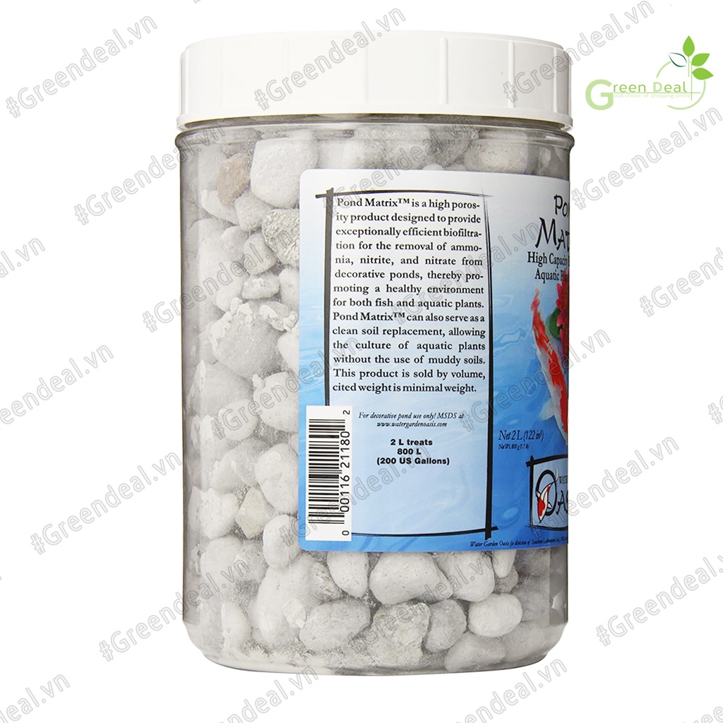 SEACHEM - Pond Matrix  | Vật liệu lọc xử lý nước hồ cá Koi, hồ cá thủy sinh