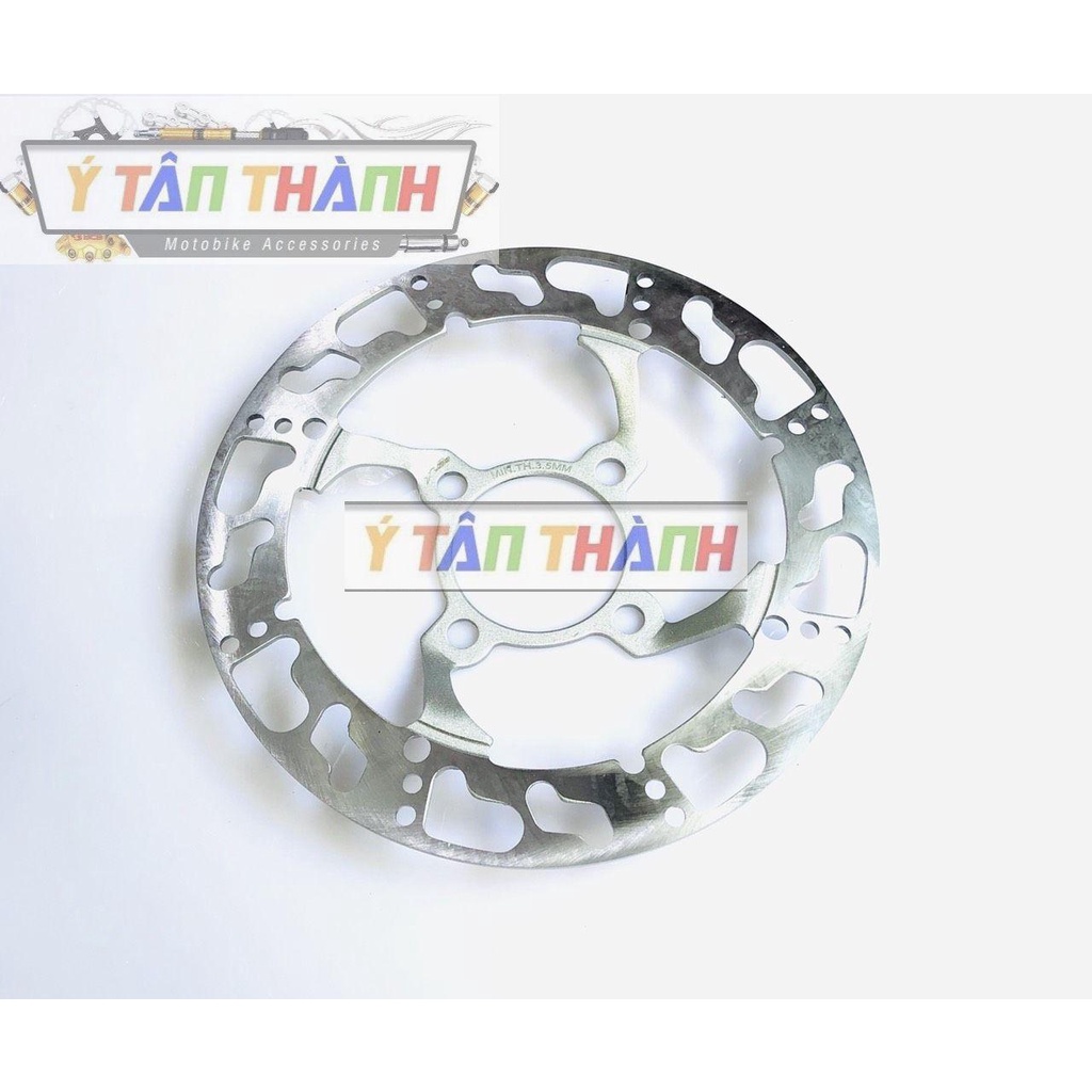 Đĩa Thắng Trước Phay Thái 4 Lổ Lõm 220Mm MS1012