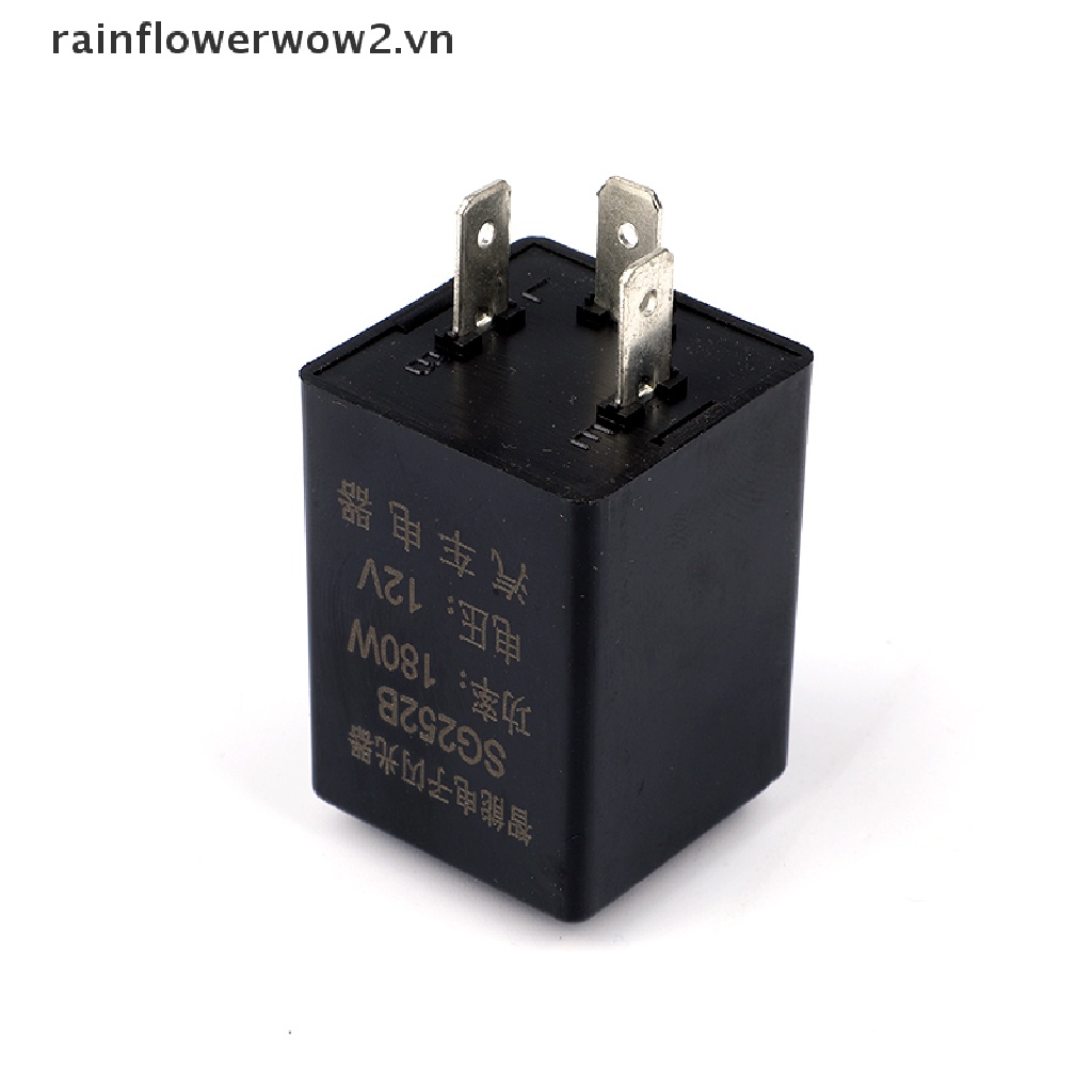 Rơ Le Đèn LED Nhấp Nháy 3 Chấu 12V Chuyên Dụng Cho Xe Hơi Xe Máy