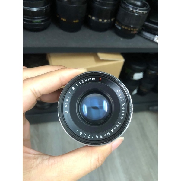 Ống kính MF Carl zeiss biotar 58/2 ngàm exa