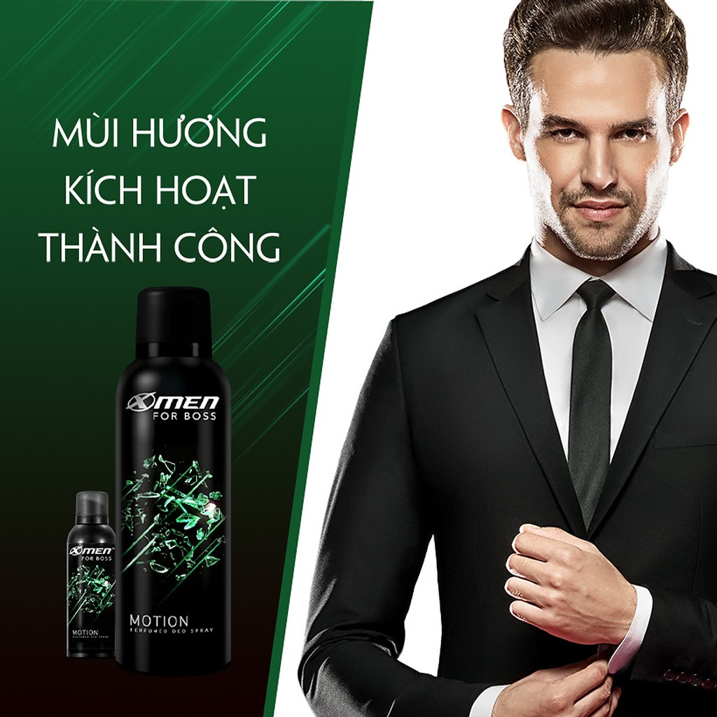 Xịt Khử Mùi X-MEN For Boss Motion 150ml