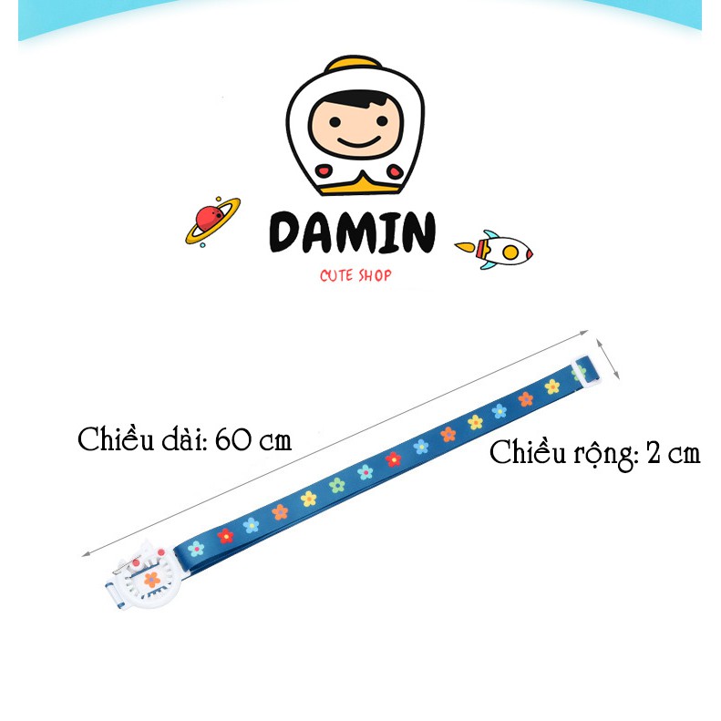 Dây Đeo Bình Và Chai Nước Nhỏ Cute Hoạ Tiết Hoạt Hình, dài 60cm xinh xắn tiện lợi