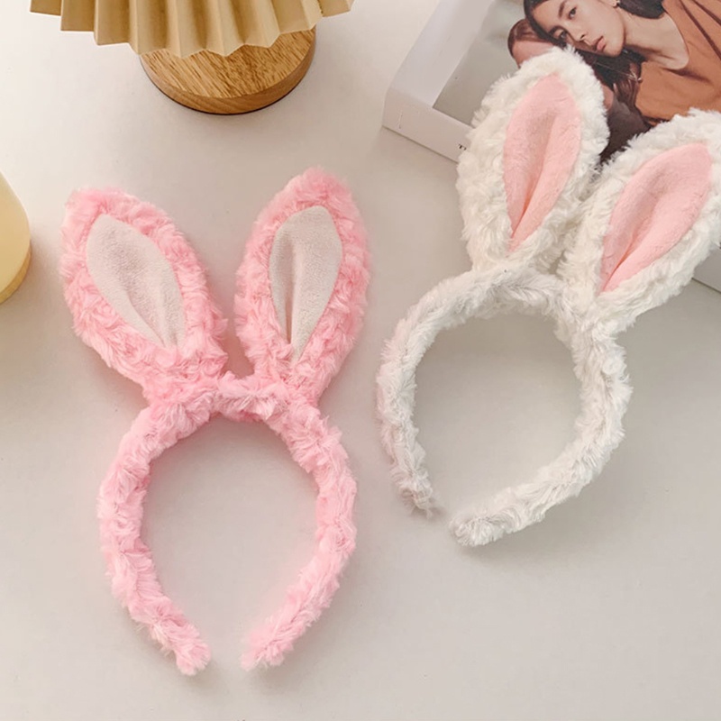 ✿ Băng Đô Tai Thỏ Lông Xù Đáng Yêu Dành Cho Bé