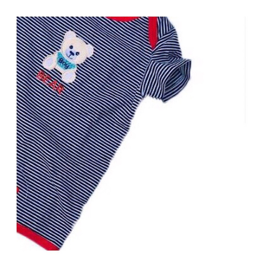 [MÃ SUPERKID GIÁ HỦY DIỆT] Bộ Bodysuit Thun Cotton Ngang Đùi Bé Sơ Sinh Trai BabyBean (MÀU NGẪU NHIÊN)