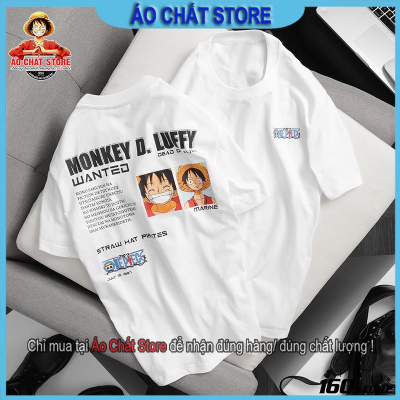 Áo Thun Luffy One Piece Siêu Cute | Áo One Piece Luffy | Zoro | Ace | Law Đảo Hải Tặc Siêu Đẹp OP10
