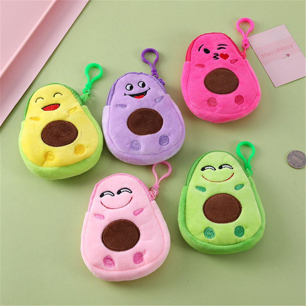 Ví Mini Hình Trái Bơ Dễ Thương Đựng Tiền Xu Dành Cho Nữ MIHAN1