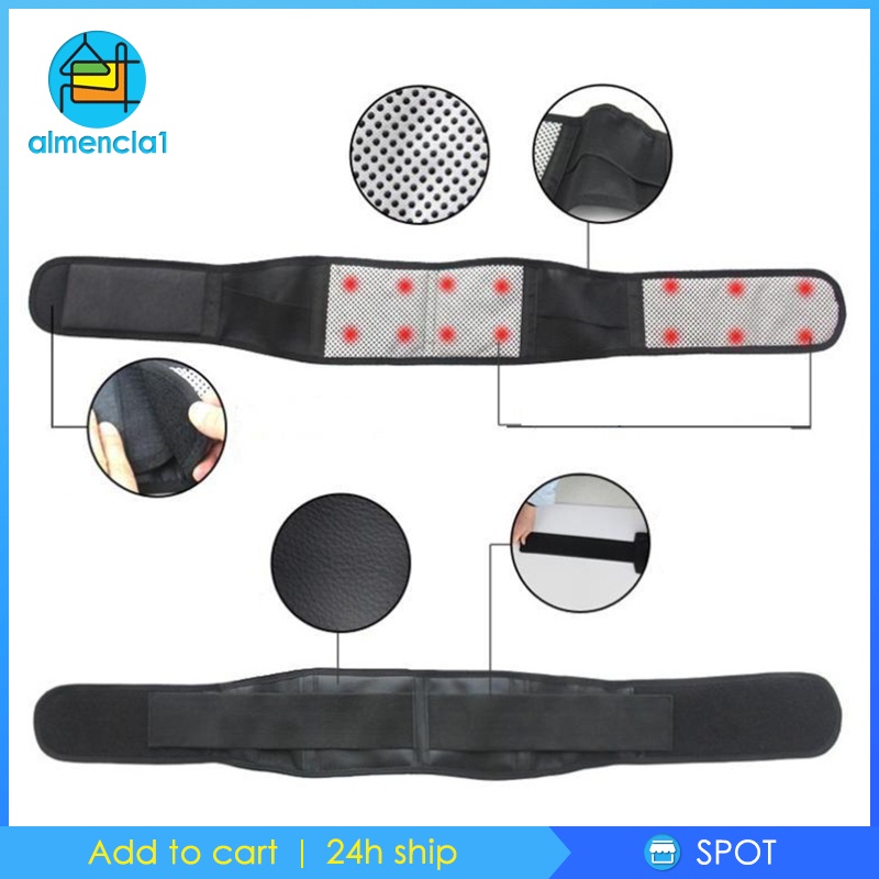 Đai quấn thắt lưng tự làm nóng chăm sóc vùng lưng liệu pháp từ tính điều chỉnh được kích thước tùy chọn