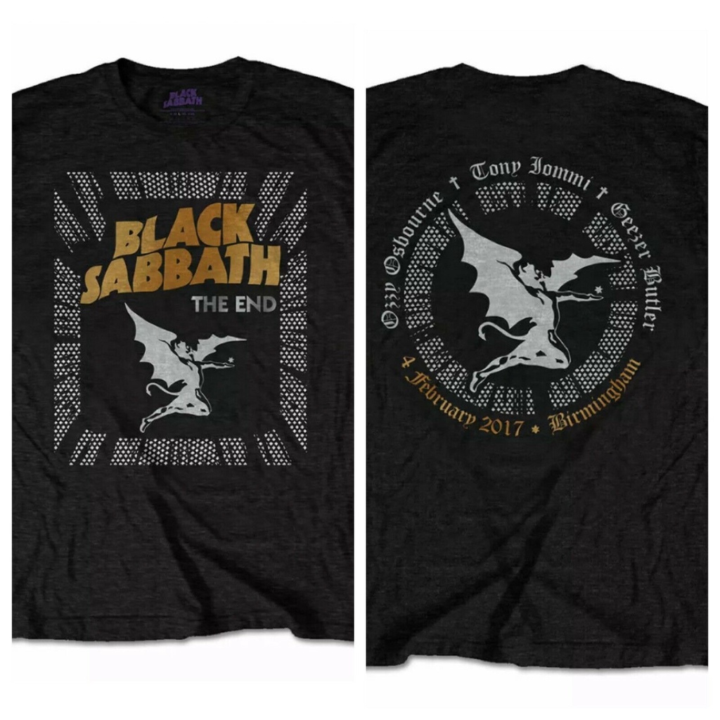 Ozzy Osbourne Black Sabbath The End Demon 2022 Áo thun Tour