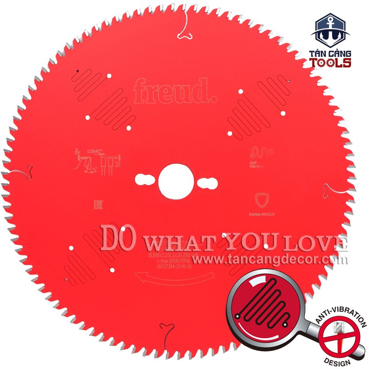 Combo Lưỡi Cưa Gỗ Hợp Kim Freud 300 x 300 x 96 T Freud Cho Cưa Bàn Trượt LA88MT 001 Và LI25M28 EA3