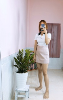 CHÂN VÁY DA LÌ CHỮ A QCL1(CÓ ẢNH+VIDEO THẬT)