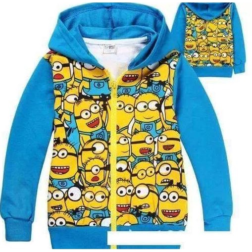 Áo Khoác Minion Nam Nhập Khẩu Size 2-4 Tuổi