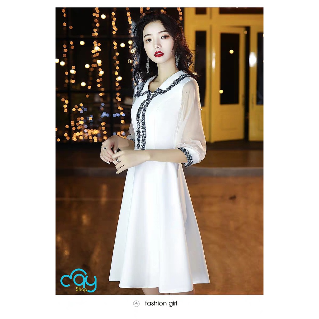 ĐẦM TAY LƯỚI THIẾT KẾ CAO CẤP ĐỦ SIZE S,M,L,XL,XXL - K1