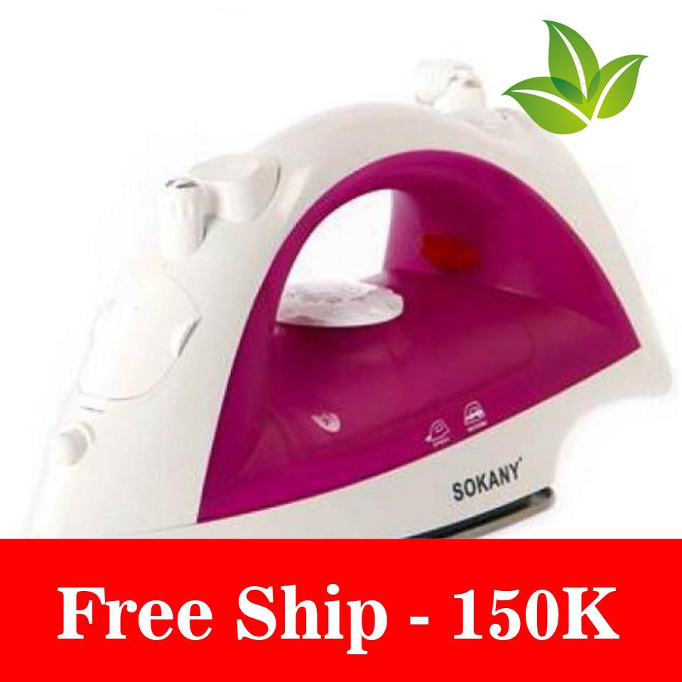 Freeship Bàn là hơi nước Sokany ES-198A