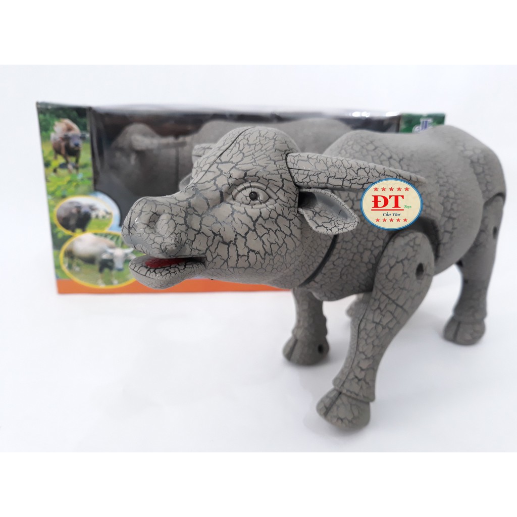 ĐỒ CHƠI TRÂU CHẠY PIN NHẠC ĐÈN