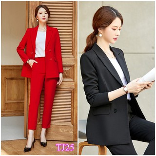 Set Áo Vest Tay Dài 1 lớp + Quần Dài TJ25