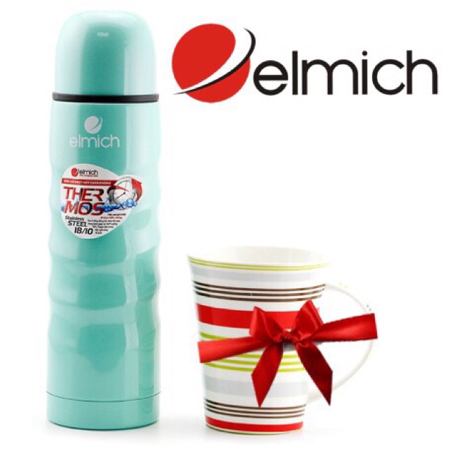 BÌNH GIỮ NHIỆT ELMICH 304 500ML  ELMICH HÀNG XUẤT XỨ CỘNG HÒA SÉC EL6390