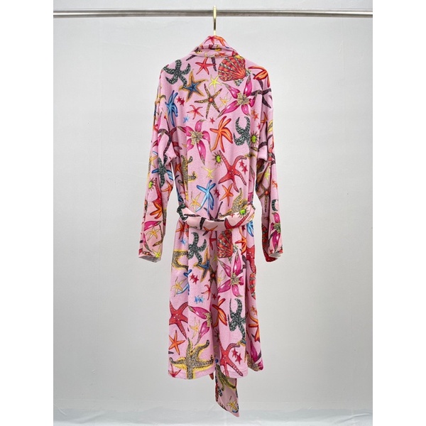 Áo choàng tắm hoạ tiết sao biển nhiều màu chất liệu vải cao cấp thấm hút tốt thương hiệu thời trang cao cấp Versace | BigBuy360 - bigbuy360.vn