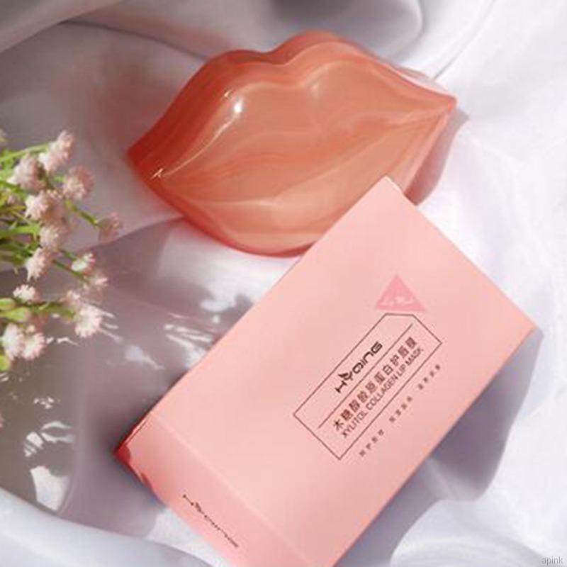 [Hàng mới về] Set 20 mặt nạ môi collagen dưỡng ẩm tẩy da chết môi