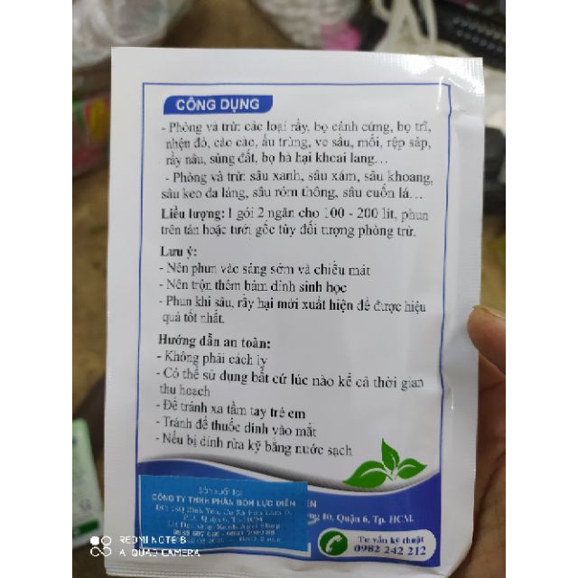 Chế phẩm vi sinh phòng diệt sâu, nhện đỏ, bọ trĩ, sùng đất... sinh học BIO-B