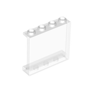 Gạch lẻ LEGO chính hãng Panel 1 x 4 x 3 with Side Supports, Hollow Studs (35323 / 60581)