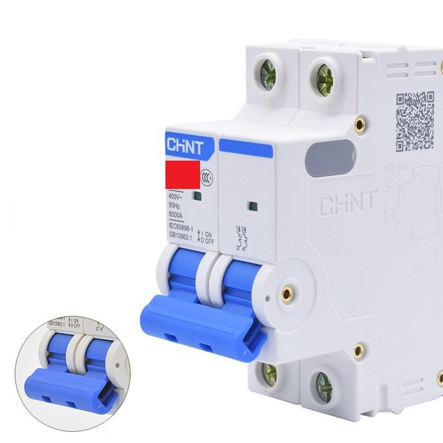 Aptomat Chint NXB 2P các loại , Attomat 220V MCB