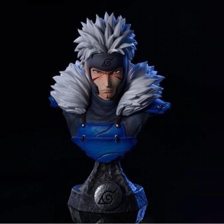 Mô Hình Bán Thân Senju Tobirama Naruto Bằng Chất Liệu Nhựa Resin - Cao 10cm