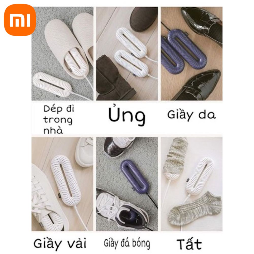 Máy sấy giày khử mùi hôi Xiaomi Sothing Zero Shoes Driers có hẹn giờ đa năng sấy tất ,vớ , giầy diệt khuẩn-BH 12 tháng
