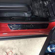 [HRV] Bộ 8 ốp bậc trong ngoài xe Honda HR-V mẫu titan