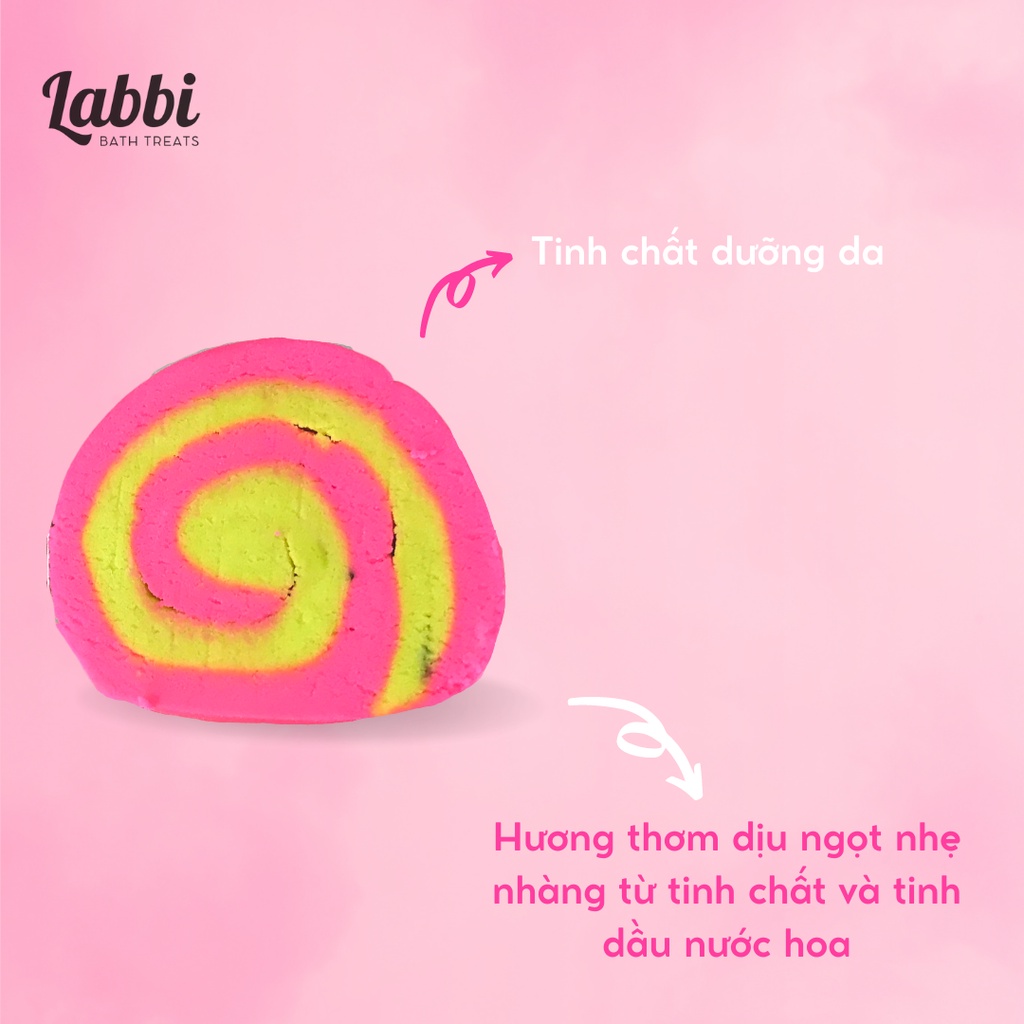 Bánh siêu tạo bọt bồn tắm YOLO [Labbi] Bubble Bar
