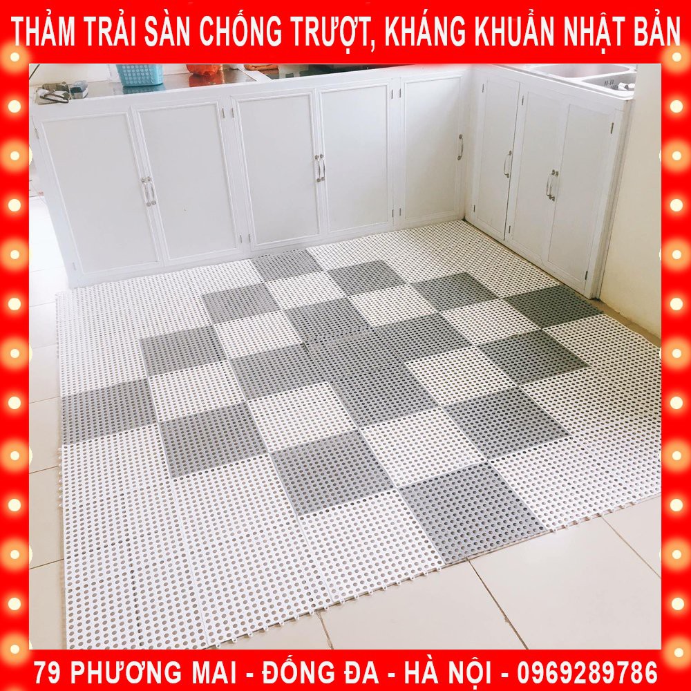 Tấm Thảm Nhựa Màu Sắc Trải Sàn Nhà Chống Trơn Trượt