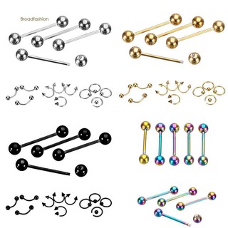 Khuyên xỏ cơ thể basic/ khuyên xỏ thép y tế