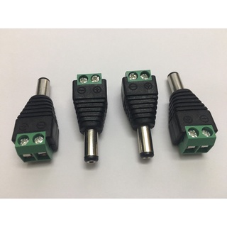 Jack nối nguồn DC 5.5x2.1mm có vít vặn