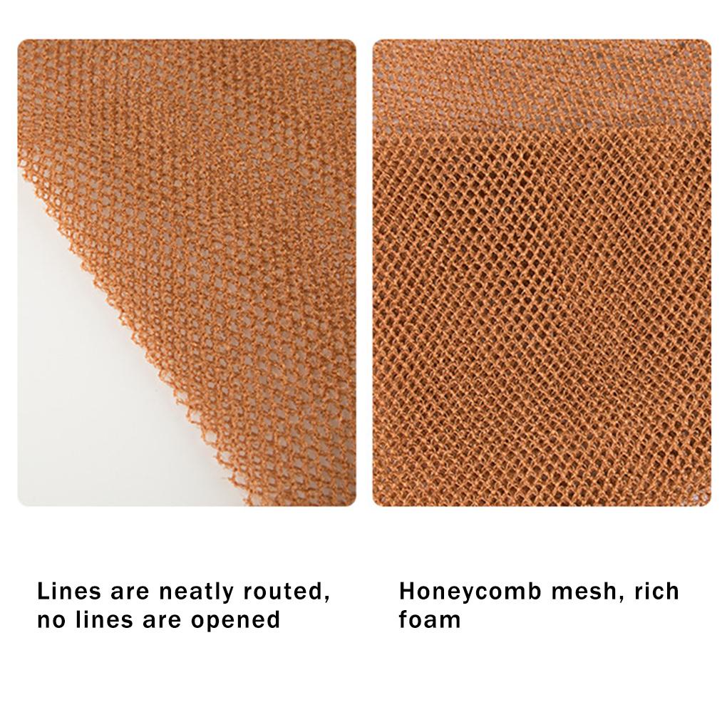 Bông Tắm Bằng Lưới Nylon Tẩy Tế Bào Chết Kích Thước 80x30cm Tiện Dụng Cho Nhà Tắm