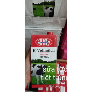 sữa tươi tiệt trùng mlekovita uht mikl hộp 1 lít