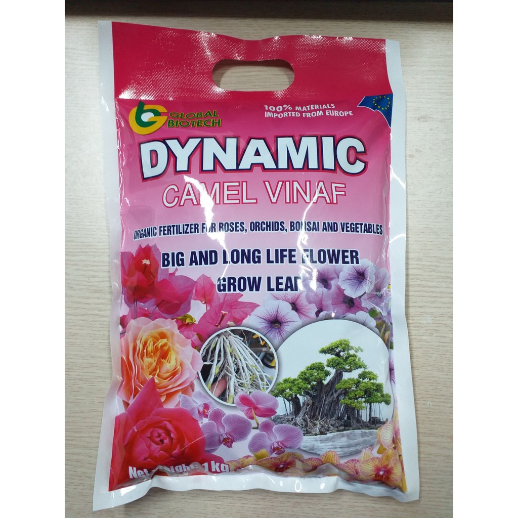 Phân gà DYNAMIC gói 1kg mẫu mới nhất