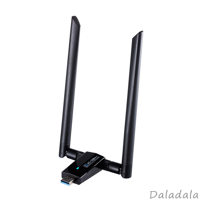 Usb Wifi 2.4ghz 5ghz Băng Tần Kép Với Ăng Ten Đôi 5dbi