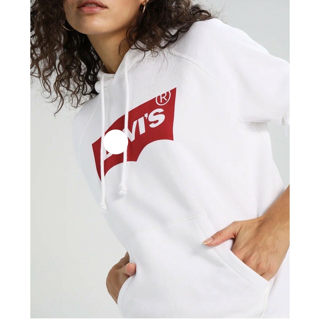 Áo Hoodie LV chính hãng dành cho nữ. Logo LV đỏ