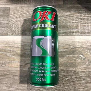 Lon nước làm mát lon xanh OKI