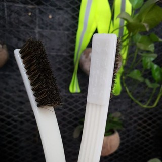 Bàn chải chà rửa vệ sinh chi tiết máy lông ngựa, bàn chải vệ sinh sên lông ngựa siêu bền với mọi loại hóa chất.