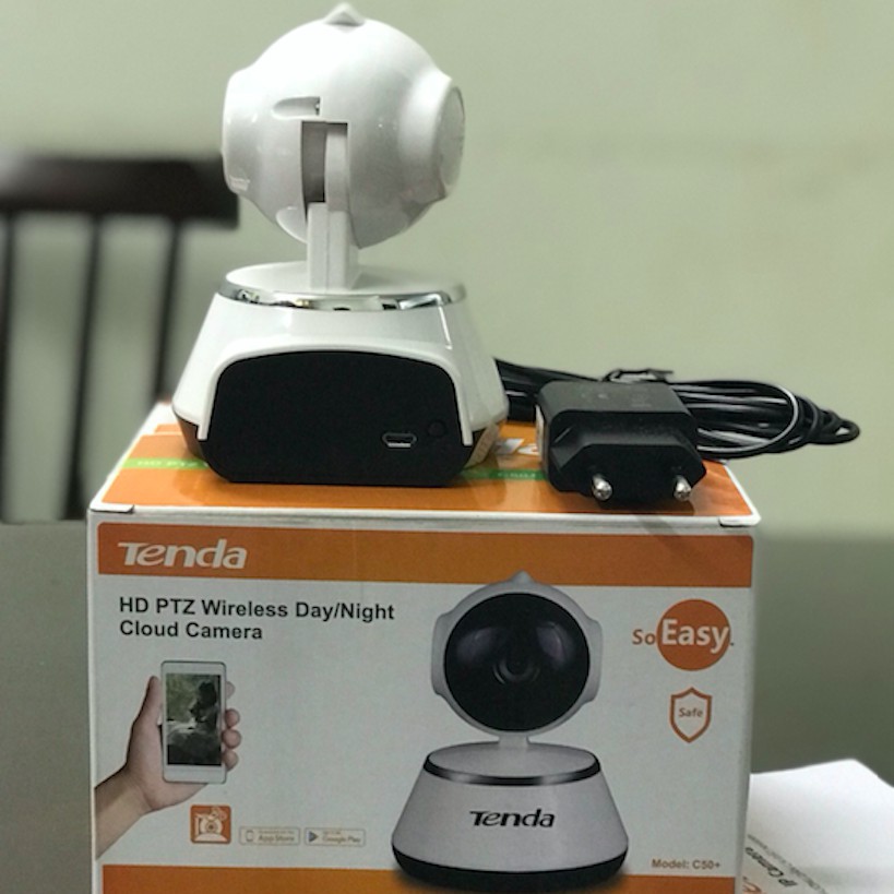 Camera WIFI TENDA giám sát hồng ngoại  C50 + chuẩn HD 720P