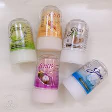 Lăn Khử Mùi Đá Khoáng Thái Lan Đủ Mùi