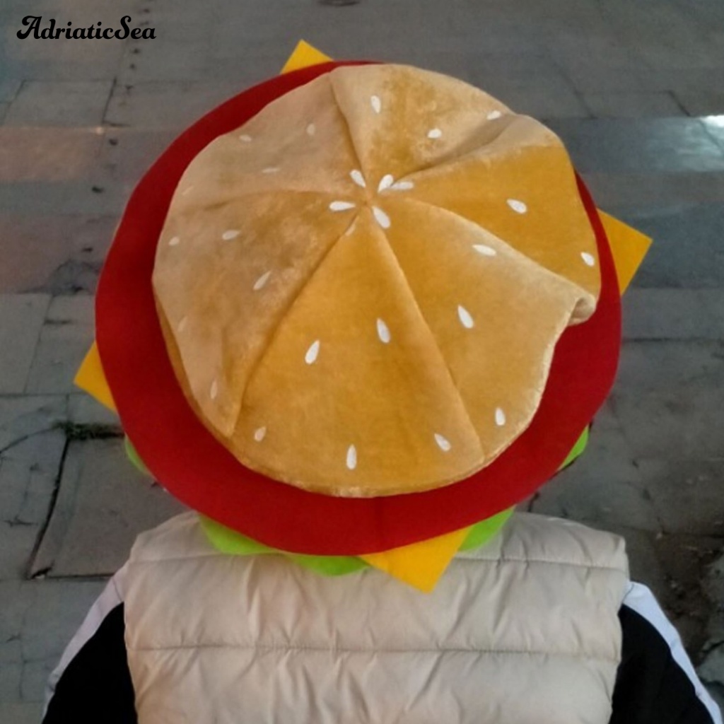 Mũ Hình Hamburger Thông Dụng Cho Người Lớn