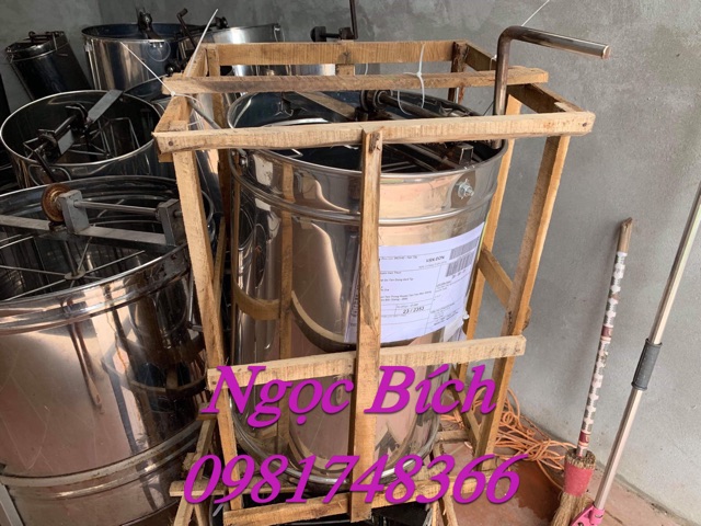 Thùng quay mật ong inox siêu bền, giá siêu yêu cho các bác đây ạ | BigBuy360 - bigbuy360.vn