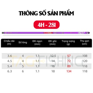 Cần Câu Tay Guide Bashen Thắng Lợi Tím