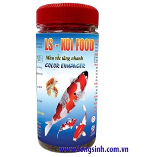 THỨC ĂN CÁ CHÉP KOI NHỎ HỦ 250GR - LS KOI FOOD